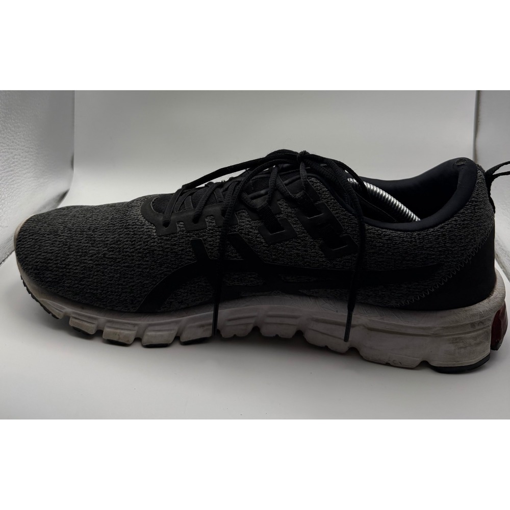 Asics Gel-Quantum 90 Mens 14 Charcoal Grey Running Shoes 1021A123 Good